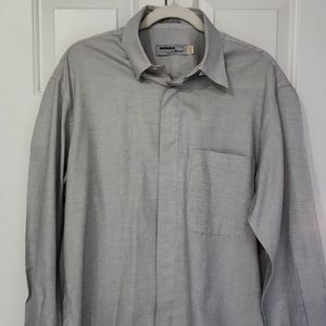 Mondo di Marco made in Italy Men's Long Sleeve Dress Shirt 32/33. 15.5 Cotton